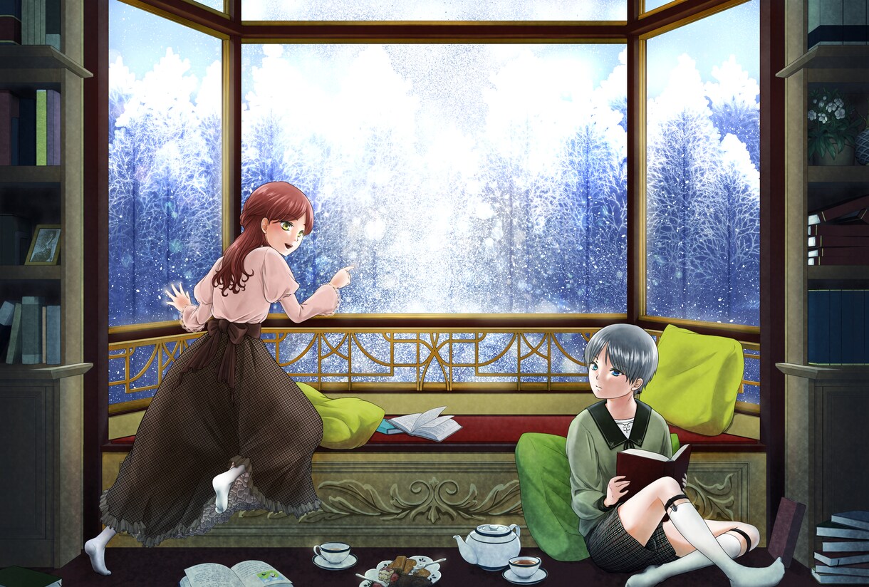 背景イラスト作成いたします 繊細な描き込みの風景・場面のイラストをご提供 イメージ3