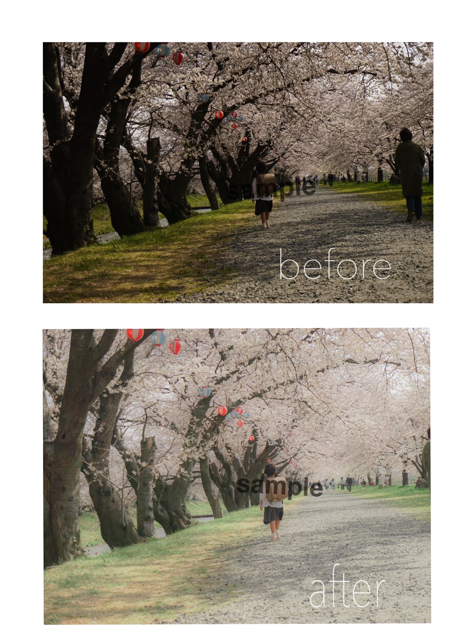 お子様の写真をレタッチします スマホやカメラの写真を"ちょっといい感じ"にしませんか♡ イメージ6