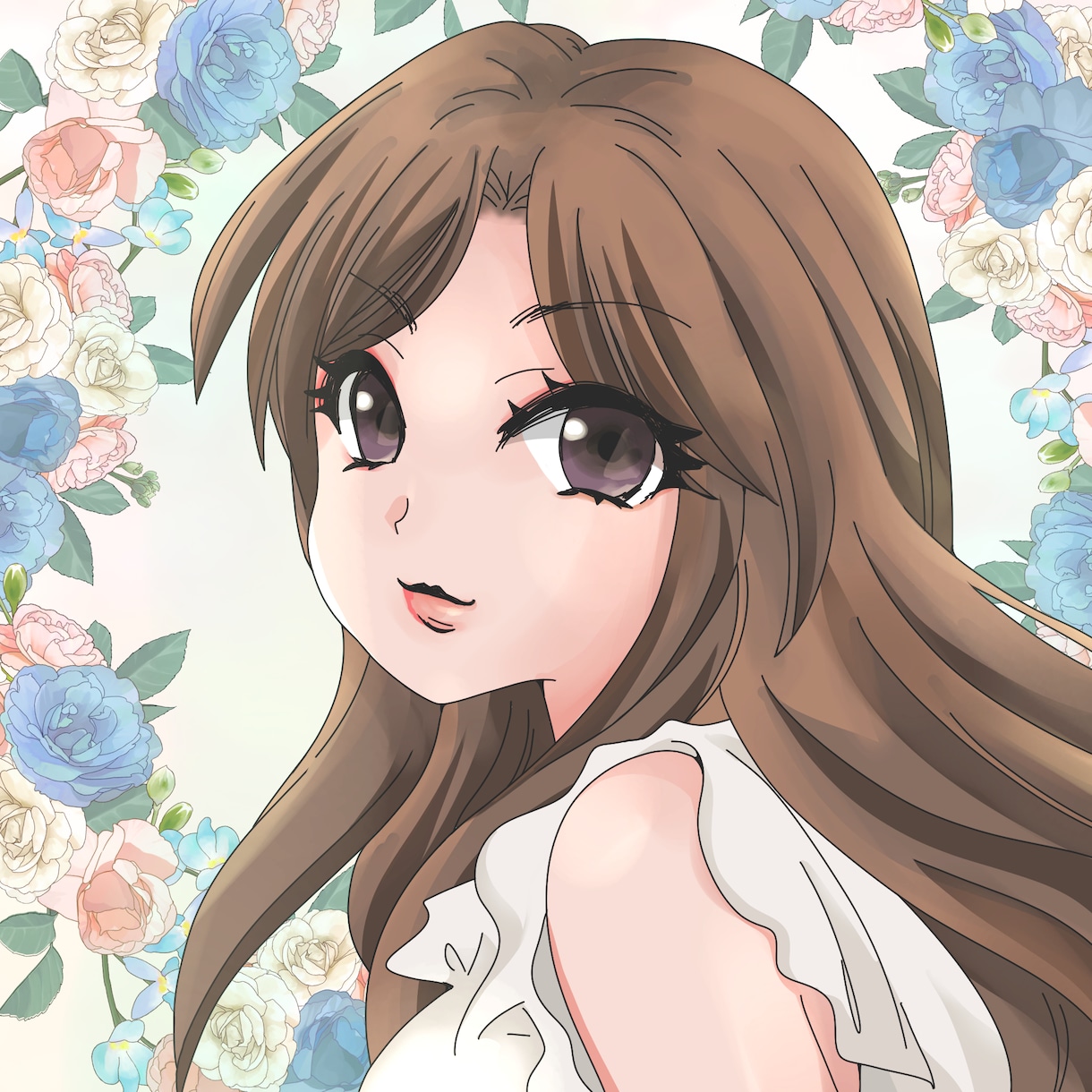 写真をアニメ風に！あなたを可愛く描きます あなたの顔が、アニメ風に劇的変身！ イメージ6