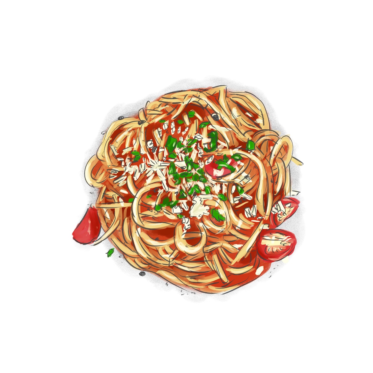 料理、ドリンクなどのイラスト作成します メニュー写真を送るだけで雰囲気のあるイラストを描きます！ イメージ4