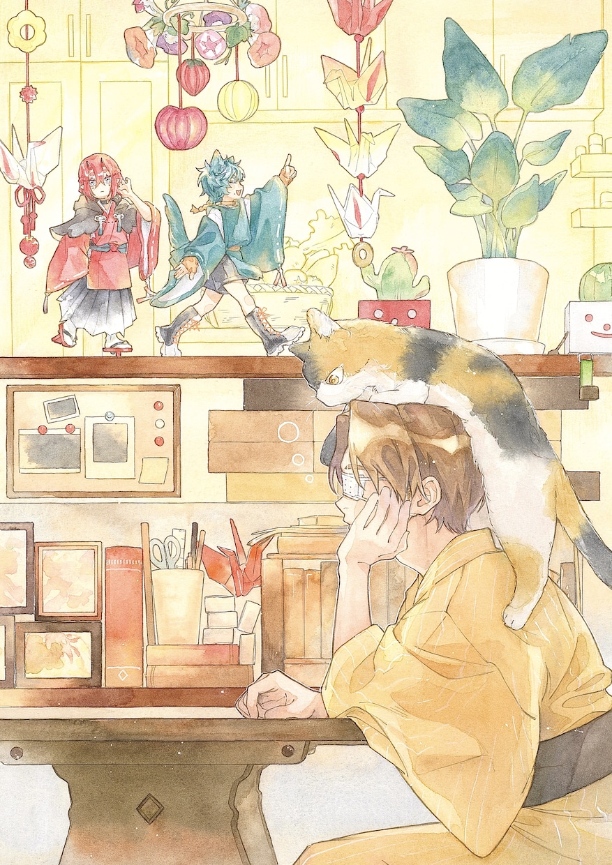 アイコン､色紙等をアナログで制作します 大きな作品◎､原画配送も可能!4000円〜 イメージ6