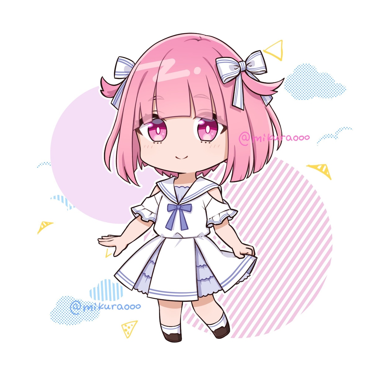 商用可！SDキャラクター制作できます ポップでかわいいSD・デフォルメイラストを制作します！ イメージ5