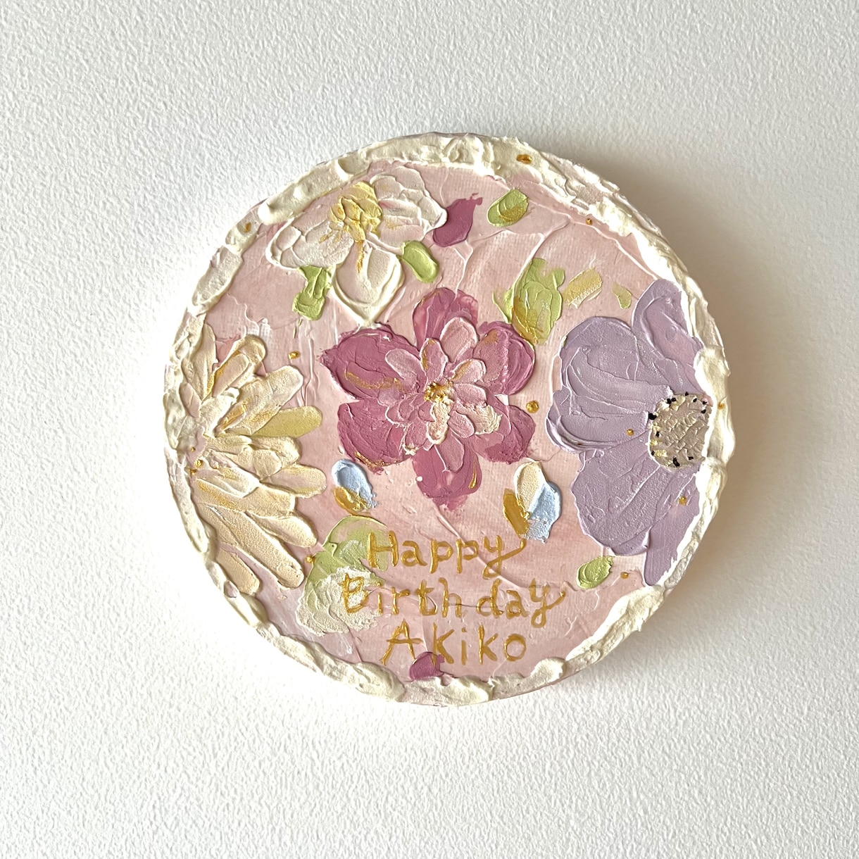 韓国風ケーキをかわいい絵画にします プレゼントにぴったり！かわいいケーキをカタチに残します✨ イメージ2