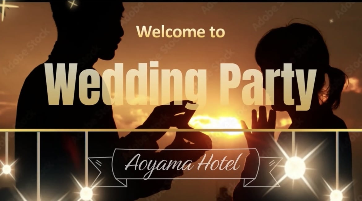 おしゃれな結婚式のオープニングムービーを作成します おしゃれなものから個性的なものまで！DVD焼きまで対応♬ イメージ1