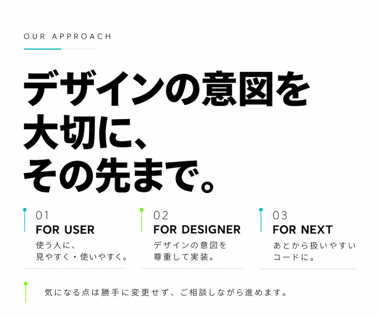 Figmaなどのデザインをコーディングします AI作成デザインも可｜Figma・XD・PSD対応 イメージ4