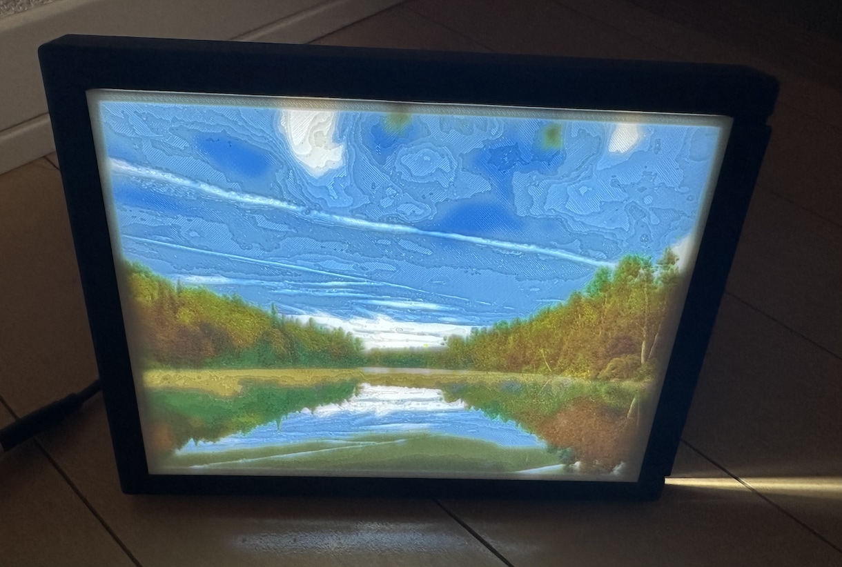 思い出の写真を光に！3Dリトファン制作します 光で浮かび上がる感動！世界に一つだけの写真ギフト イメージ7