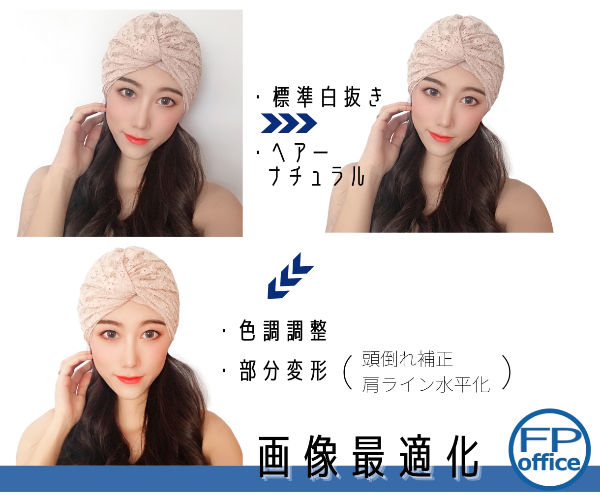 高品質な白抜き画像を1枚50円から迅速加工します 文字・不要物除去、部分変形、カラー変更、色調調整なども格安で イメージ10