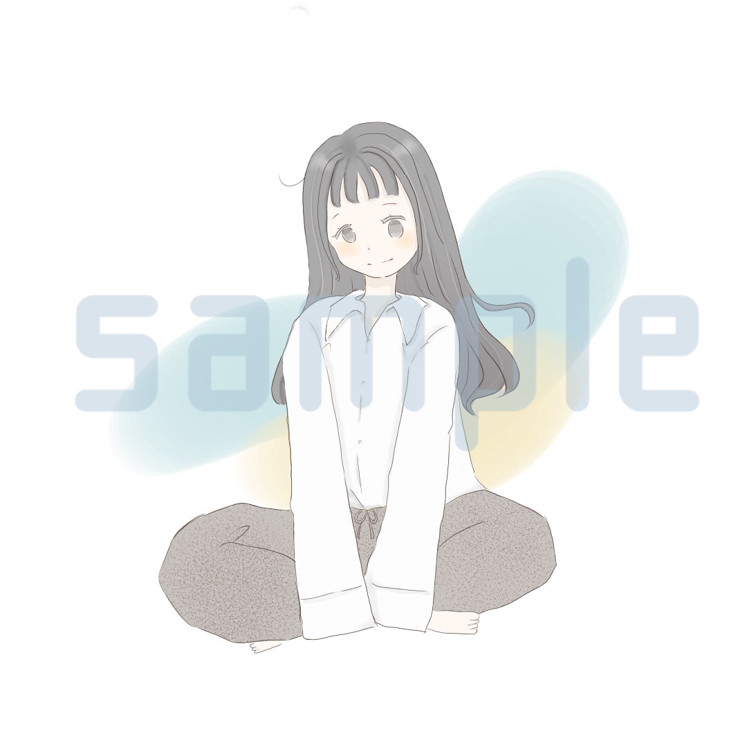 ほんわか可愛いイラストをお届けします SNSのアイコンや挿絵に！細かい要望も承ります( ¨̮ ) イメージ1