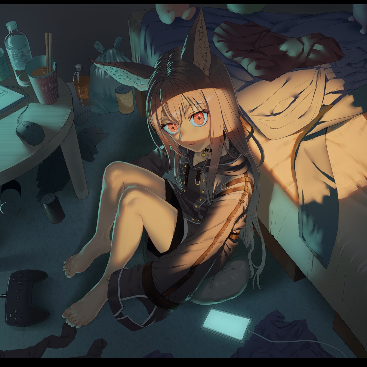 圧倒的ハイクオリティな一枚絵描きます プロが圧倒的画力でダークでなイラスト描きます イメージ5