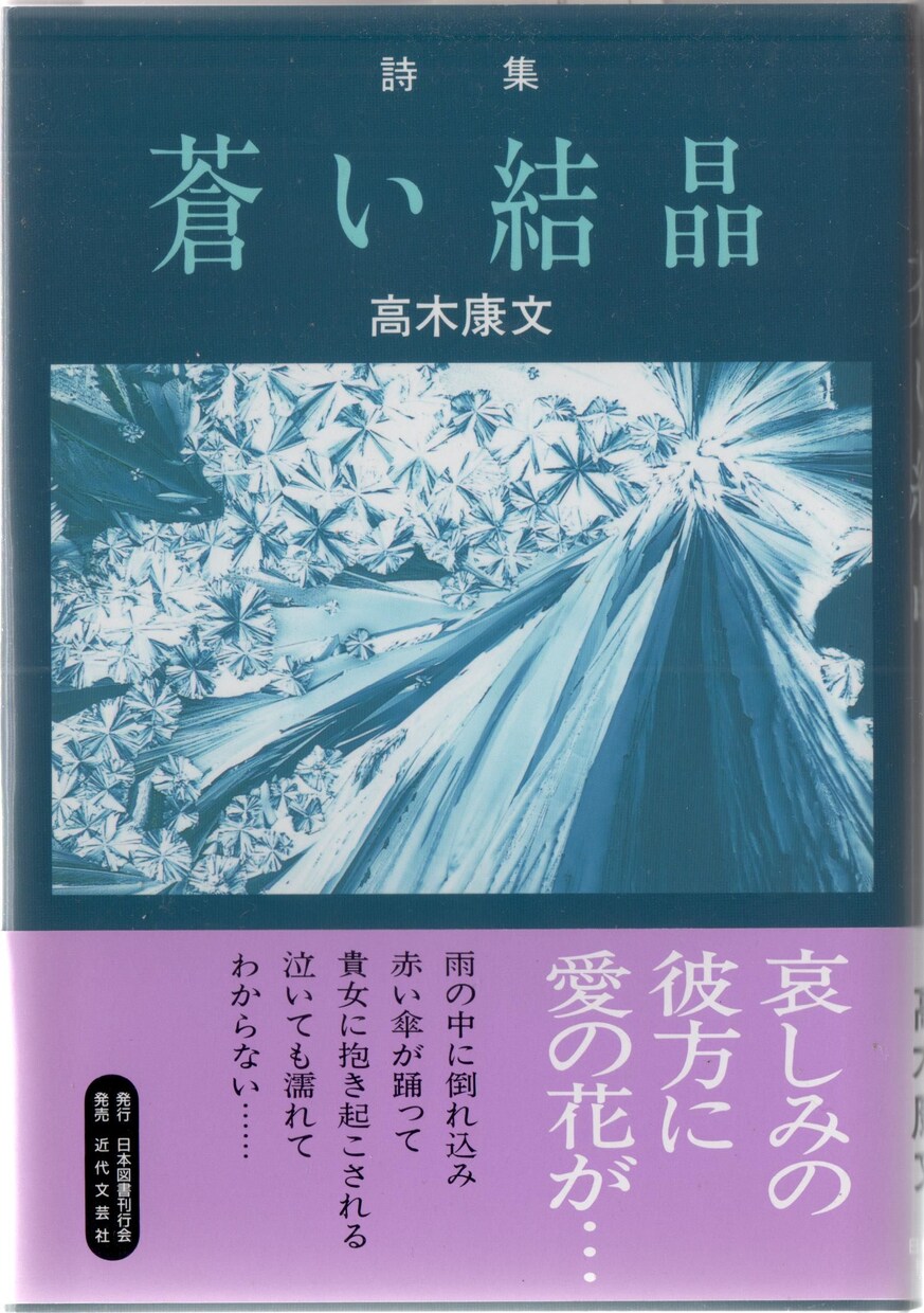 詩集「蒼い結晶」を販売します 心の底を流れる　悲しみの水　・・　詩集 イメージ1