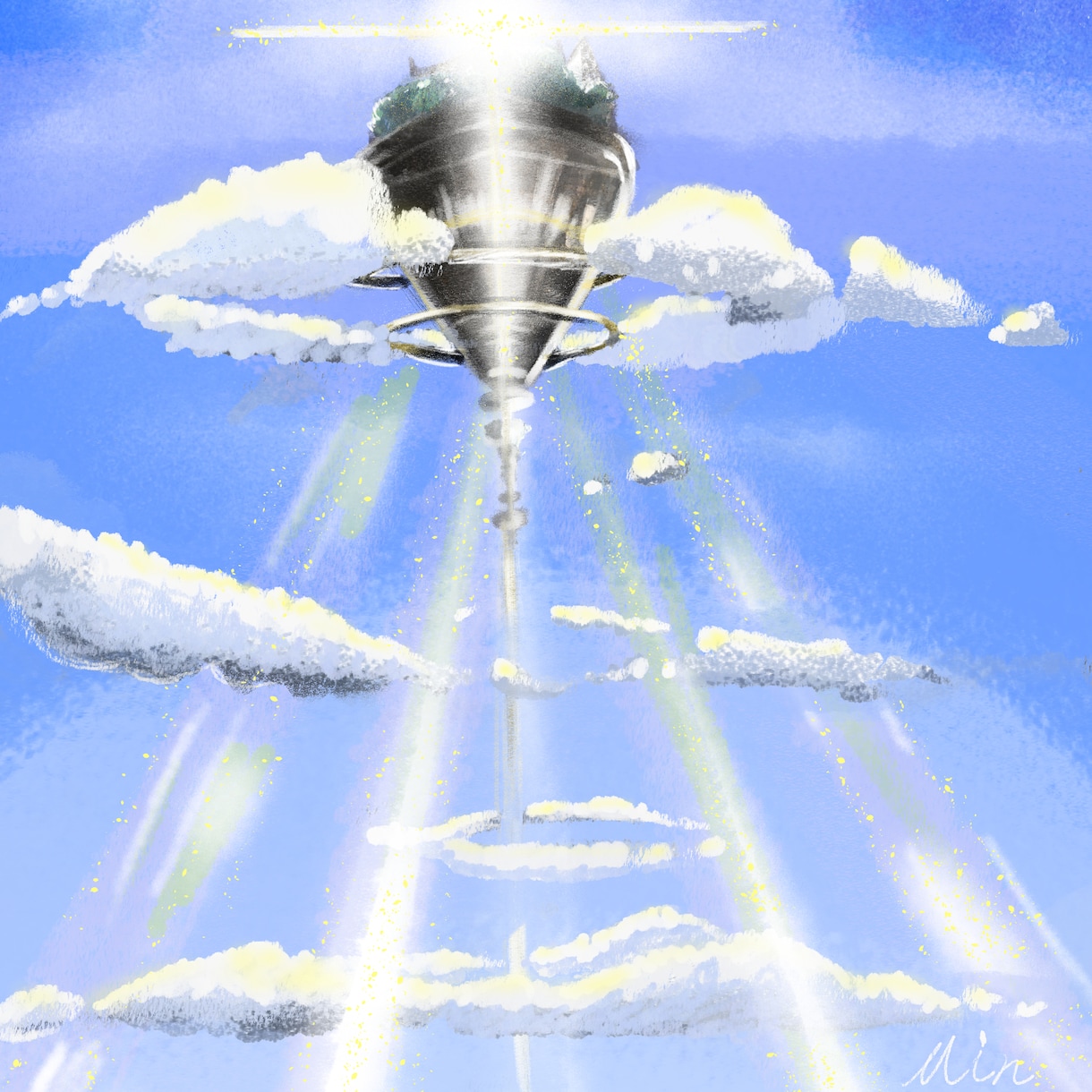 やさしい絵本風の背景イラスト制作します 商用利用OK｜高解像度の背景イラスト制作 イメージ3