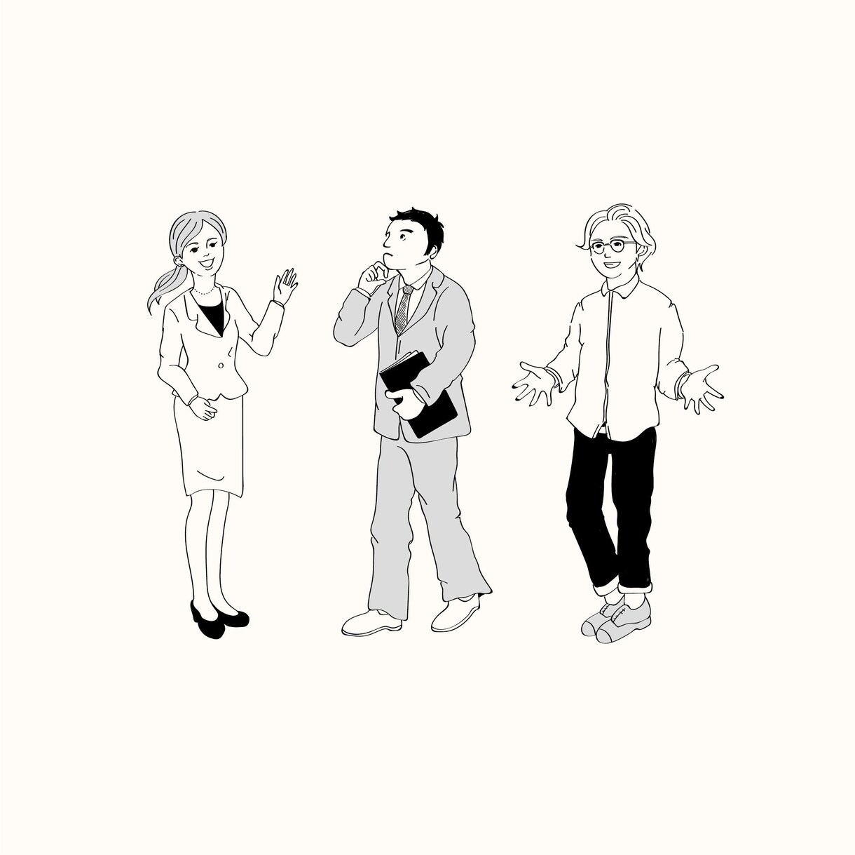 イラスト(挿絵など)描きます ビジネス用や、温かみのあるイラストを得意とします。 イメージ5