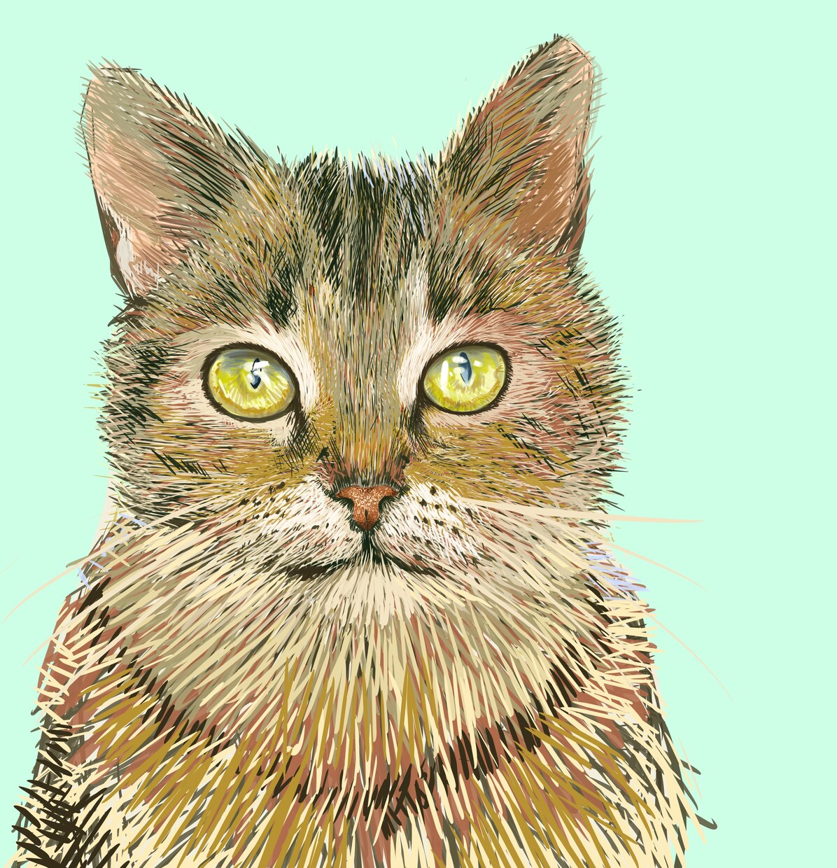 最短即日！お写真を元に動物の似顔絵描きます アナログでもデジタルでも！プレゼントや記念にどうぞ！ イメージ3
