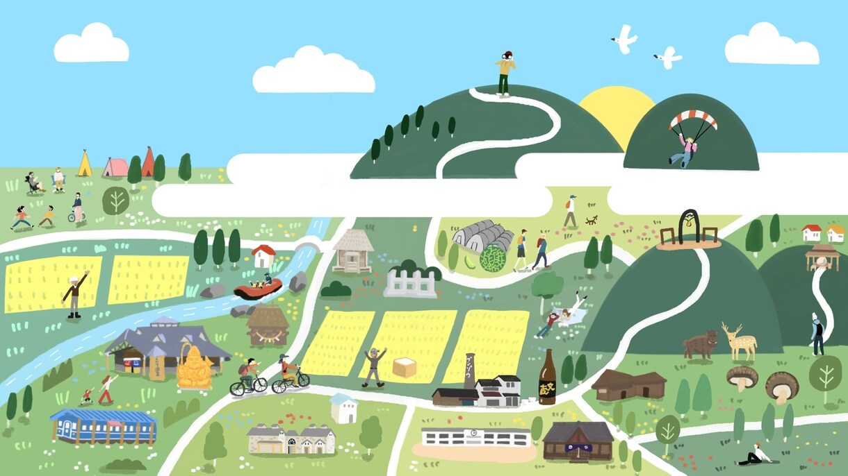 温かみのある背景風景イラスト描きます 思い出の風景/背景/ショップイメージ/あなたの街のPRに◎ イメージ3