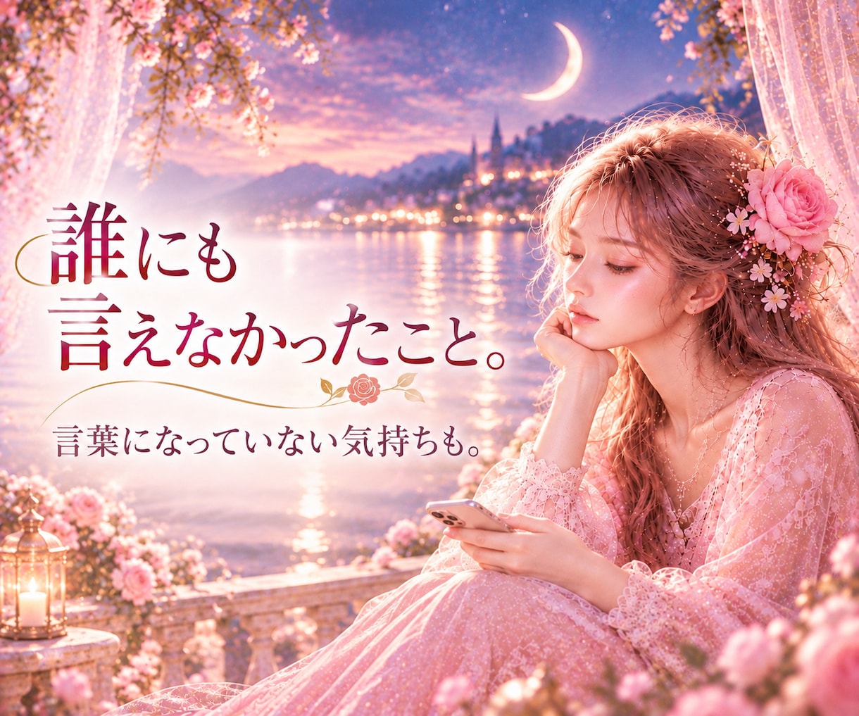 考えすぎて眠れない夜のお話をお聴きします 恋愛・仕事・人間関係、夜にめぐるお気持ちをそのまま話せます イメージ3