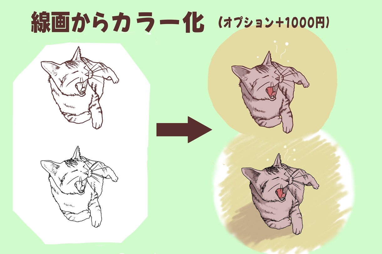商用利用OK！様々なシーン別イラスト描きます グッズやオリジナルカード、サムネイル、広告やウェブに♪ イメージ3
