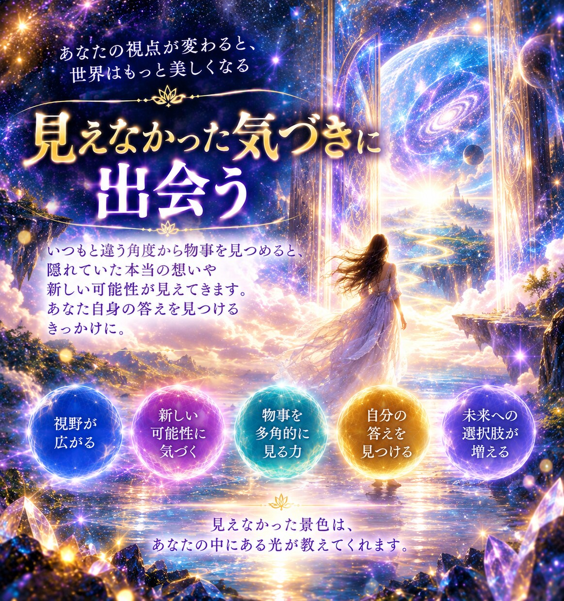 松果体を整え直感力をひらきます 眠っている直感をひらき、自分の感覚を信じる力へ イメージ5