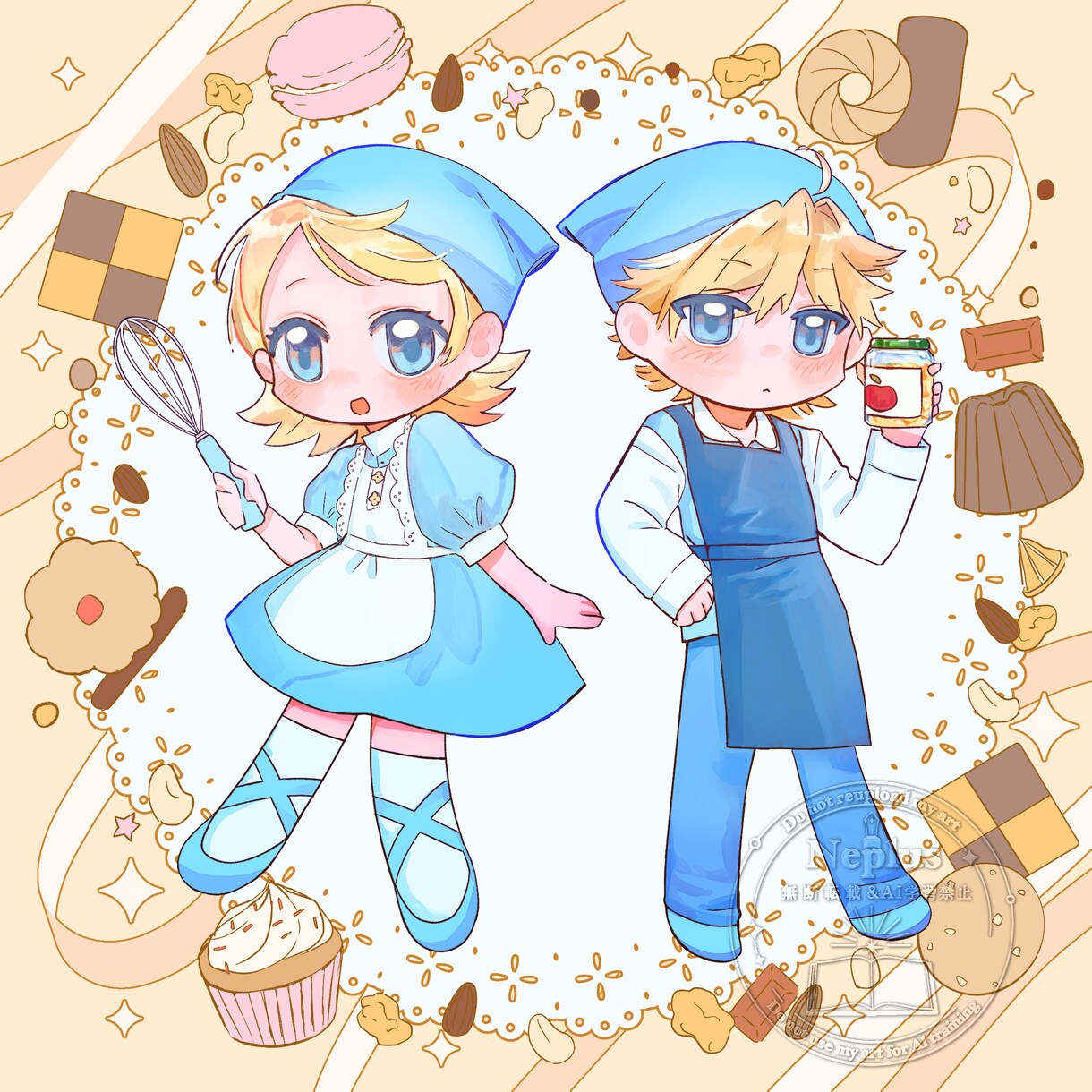 世界観まで伝わるキャラクターイラストを制作します 【商用利用OK】創作・ゲーム・歌ってみたの一枚絵に イメージ8