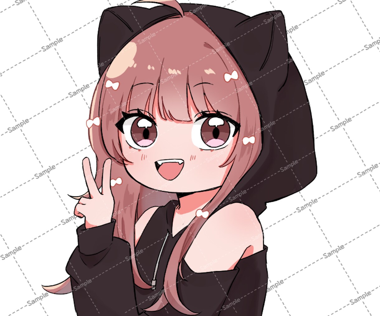 先着限定価格!!可愛いミニキャライラスト描きます もちっと可愛いSDキャラ・ミニキャラです！アイコンや立ち絵に イメージ5