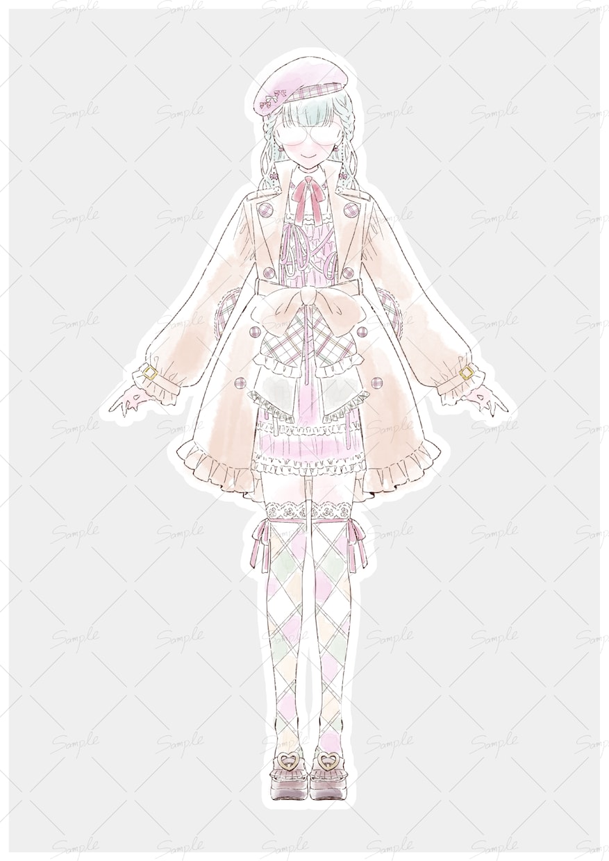 衣装デザイン承ります 可愛い衣装デザイン！アイドル、ゲーム、地雷系、Vtuber… イメージ8