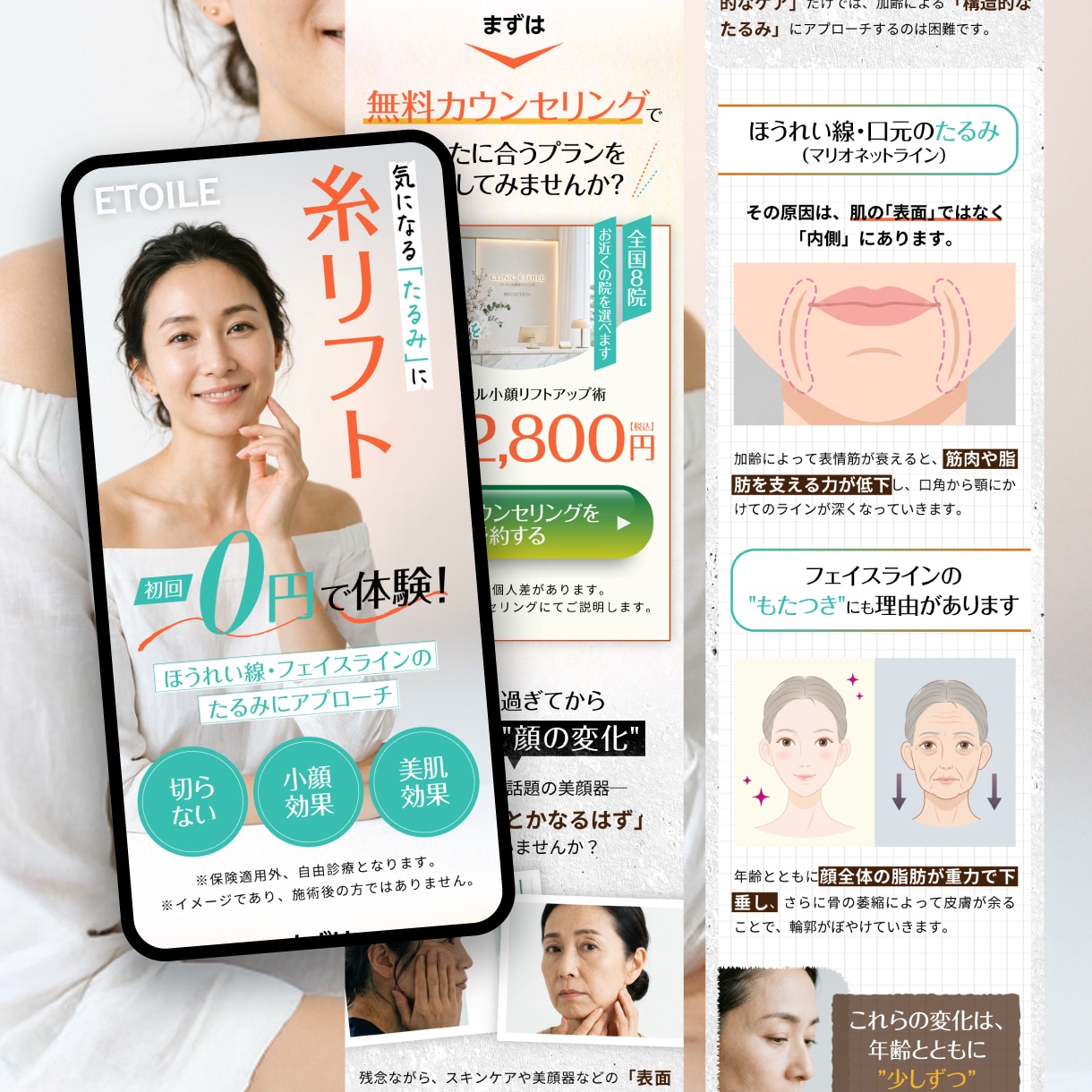 評価★５.0！訴求力が高いLPを制作します ｜修正回数無制限｜有料素材提供｜はじめての方もOK｜ イメージ2