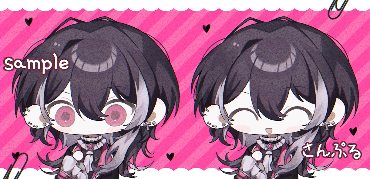 アイコン向けのちびキャライラストを作成します 細かく繊細なタッチのアイコンイラストをGET イメージ7