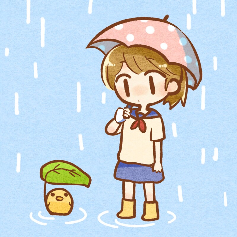 SNSのアイコン、ヘッダー描きます シンプルでやさしいタッチの絵柄です【アイコン】【年末年始】 イメージ3