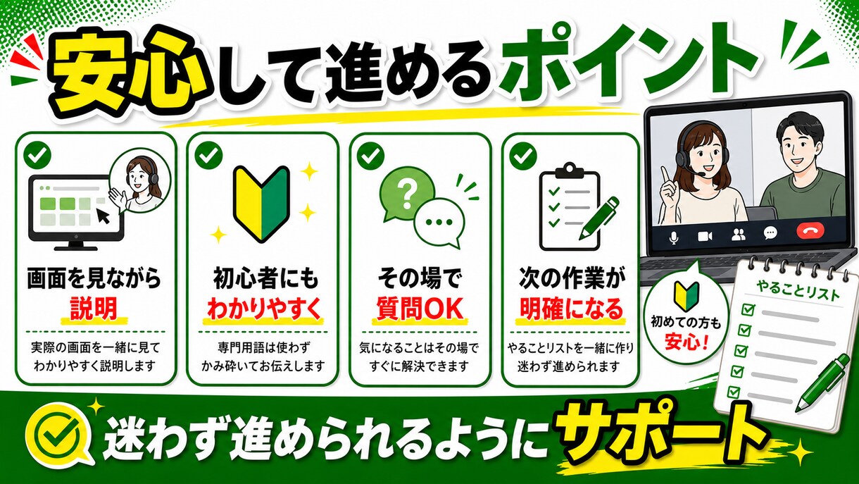 Lステップ初期導入をビデオチャットでサポートします 申込から基本操作まで1時間で一緒に整理します イメージ4