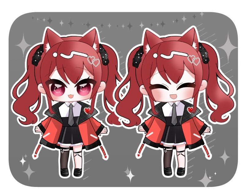 ミニキャライラストかきます 貴方だけの可愛いミニキャライラストを作成します イメージ5