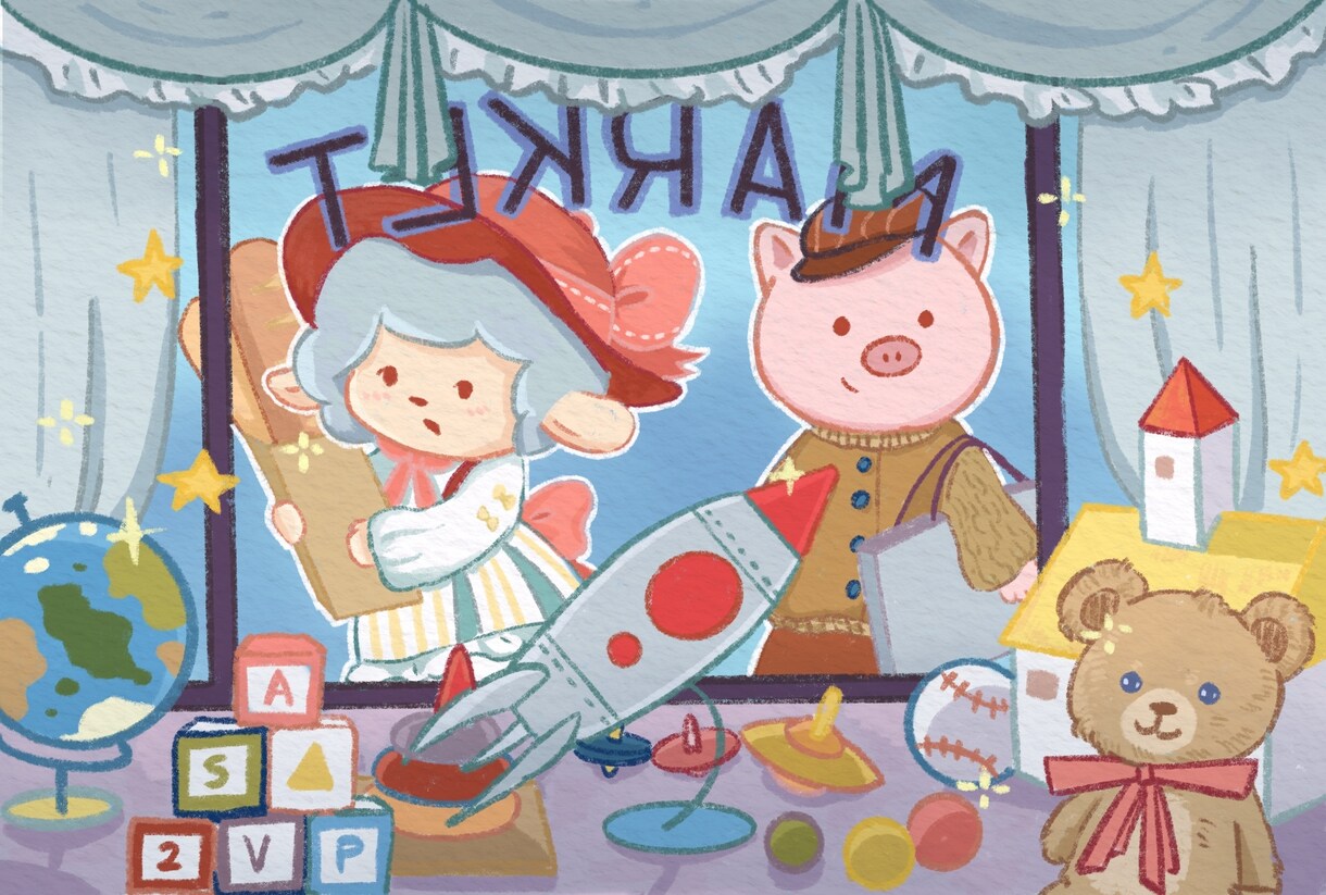 可愛い動物のイラストを描きます 自分のペットに似てるキャラクター作りませんか？ イメージ1