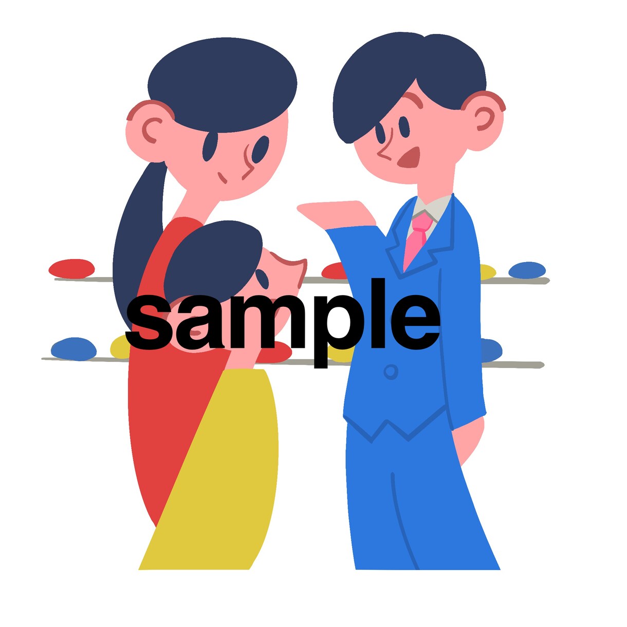 デフォルトのイラストを制作致します 誰でも馴染みやすいデザインイラスト イメージ1