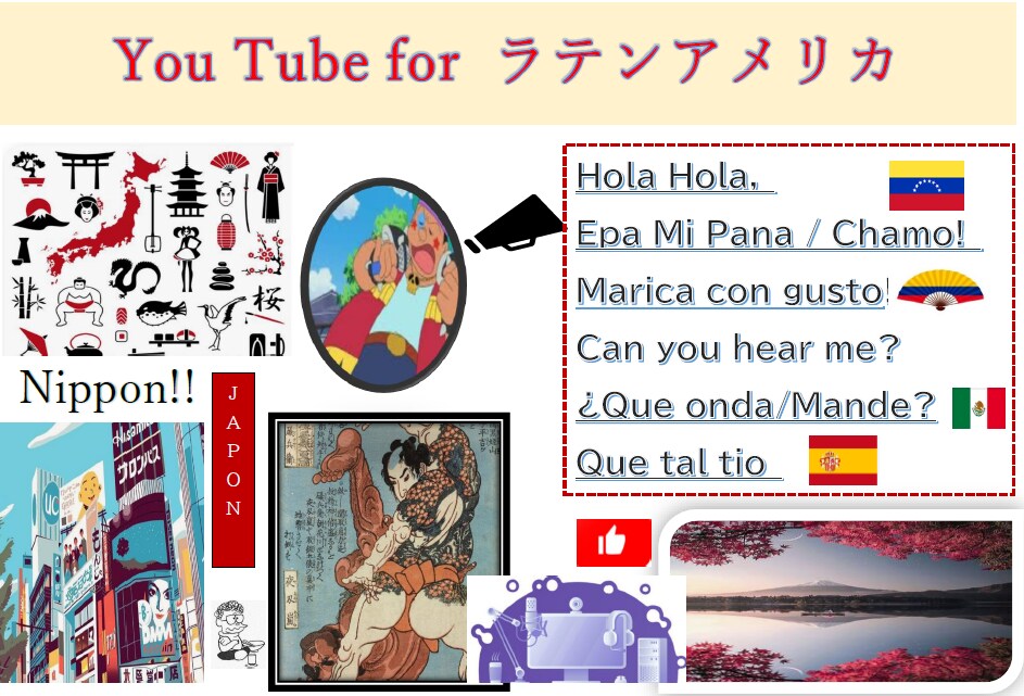You-tube/ブログ/HP 翻訳（字幕）します ☆約５億人市場へ（世界で２番目に話されているスペイン言語）☆ イメージ1