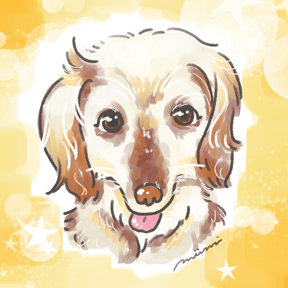 お好きなテイストで♪ペットの似顔絵描きます グッズやアイコンなどにも使用OK！ご相談ください☺ イメージ3