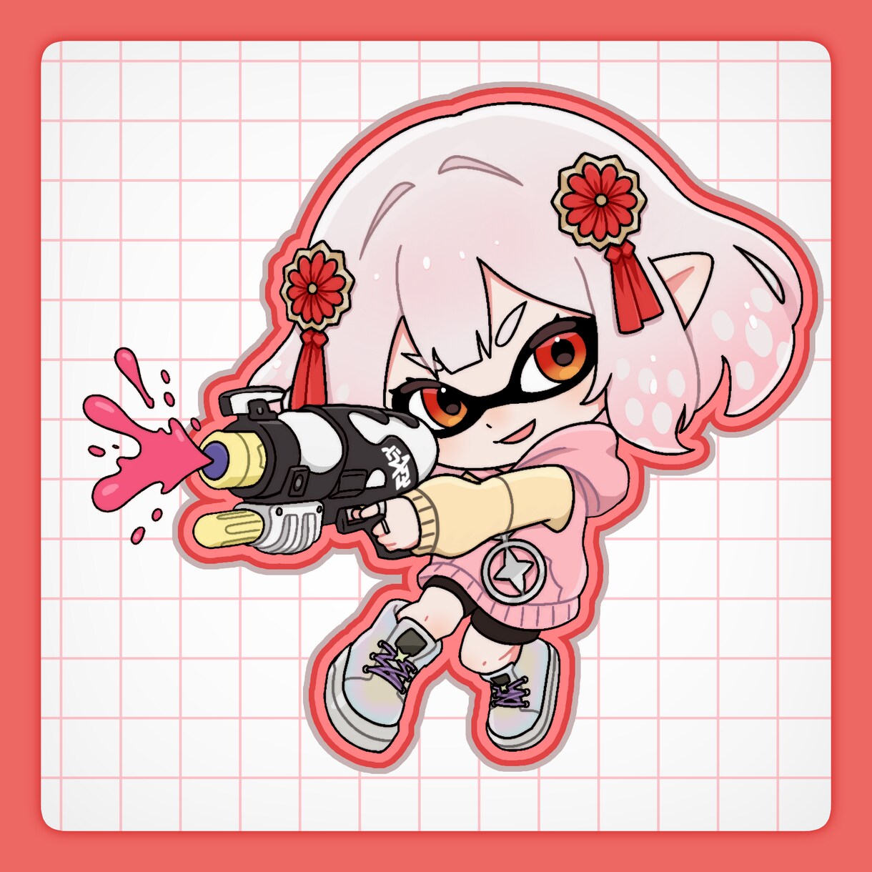 安価でかわいいミニキャラ・SDイラスト描きます 商用利用◎グッズ/動画/配信などでご利用いただけます！ イメージ6