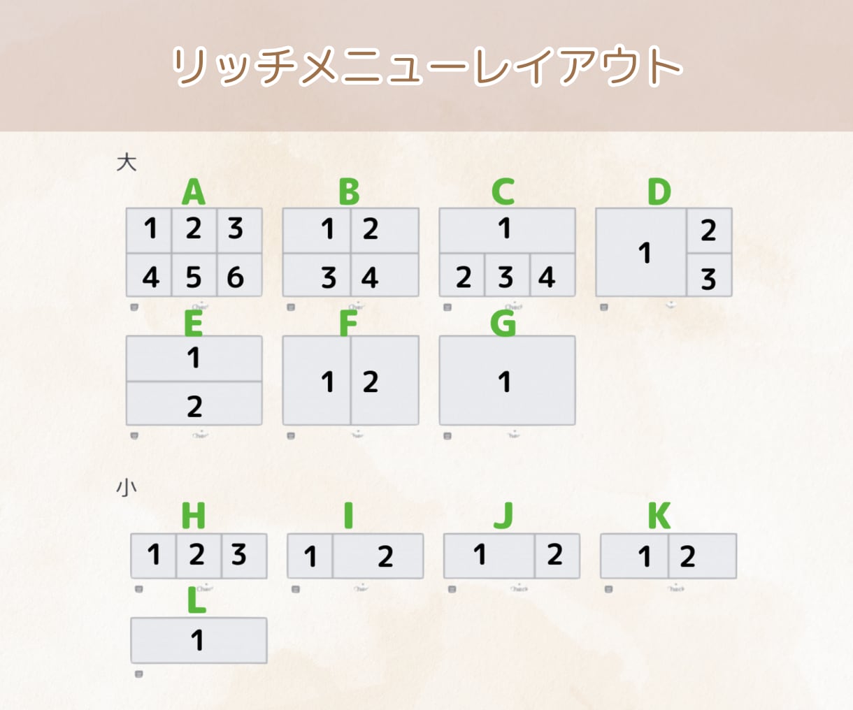 おしゃれなLINEリッチメニューで集客UP！します あなたにぴったりなデザインでファン化のお手伝いをします！ イメージ9