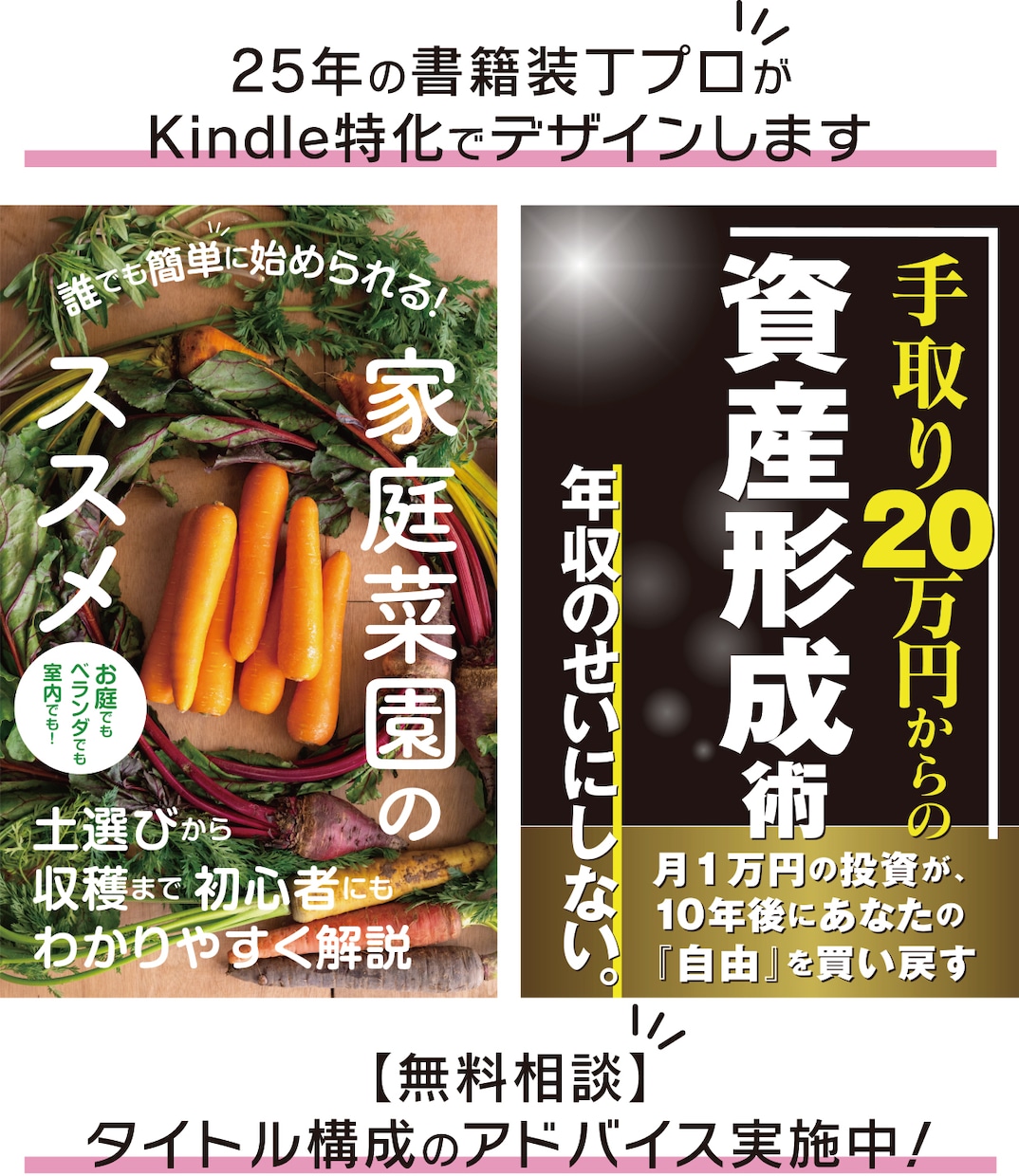 書籍装丁・雑誌レイアウトのプロが提供いたします あなたの本を『素人本』で終わらせません！ イメージ1
