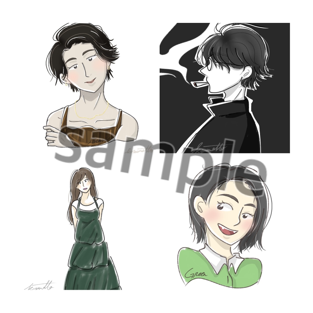 シンプルなアイコン描き！ます オリジナルのシンプルなアイコン描きます。 イメージ2