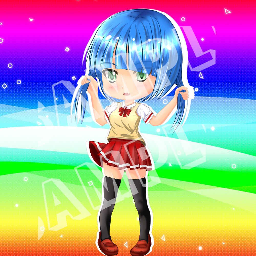 限定今だけ！萌えキャラアイコンを描きます Twitterなどで使える萌えアイコン イメージ8