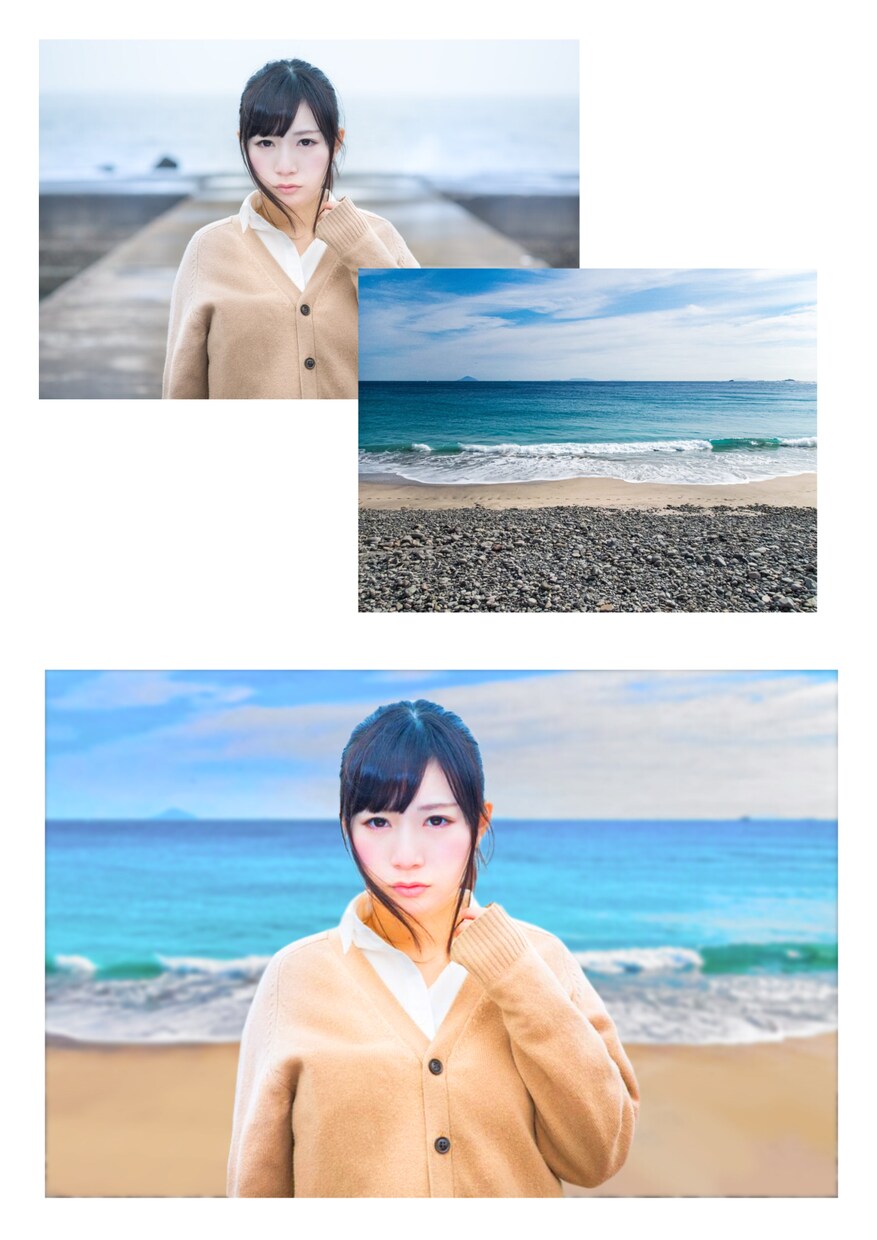 画像編集致します 写真の加工、合成、切り抜き、文字入れ、画像編集を致します！ イメージ4