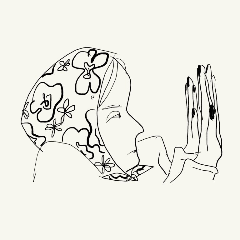 お洒落で個性的なデザイン考えます cafeなどに飾る壁紙シンプルで個性的なイラストを描きます イメージ1
