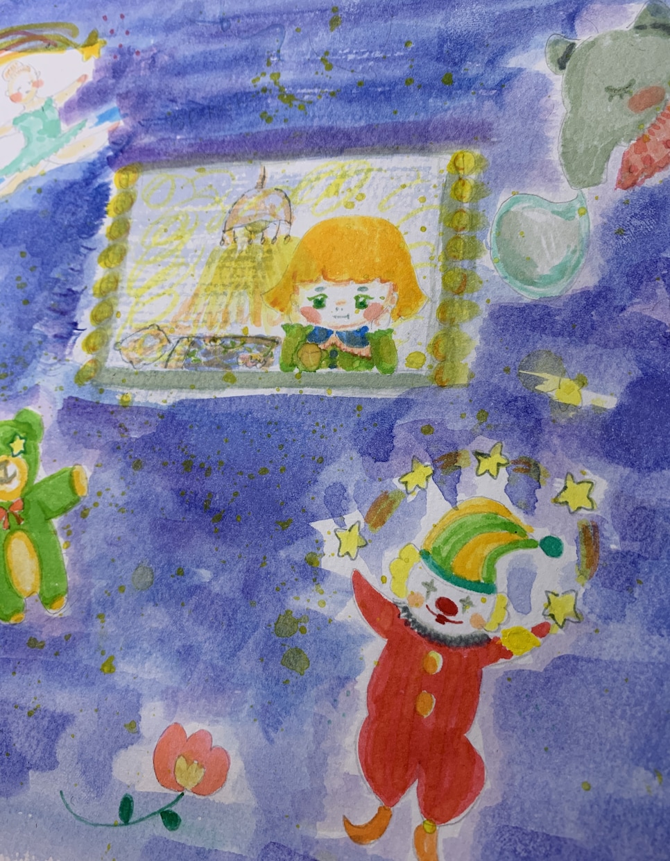 文章を引き立てる挿絵描きます 挿絵一つで文章が華やぎます。カラフルでどこか懐かしい挿絵です イメージ3