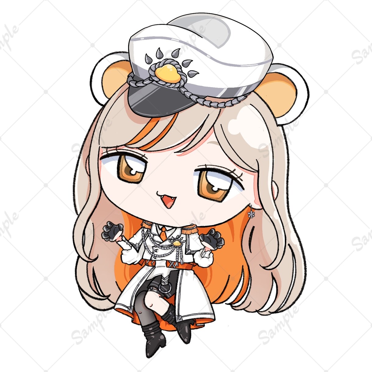 胸上1500円〜／ミニキャライラスト制作します ミニキャラ・SDキャラのイラスト制作 イメージ3