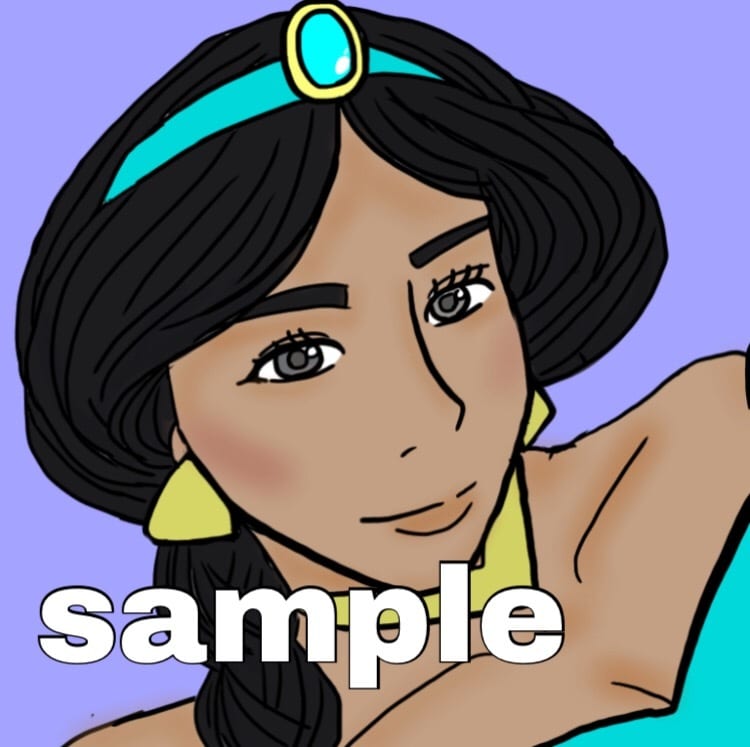 写真を元にあなたの似顔絵を描きます SNSのアイコンなどにいかがですか？ イメージ3