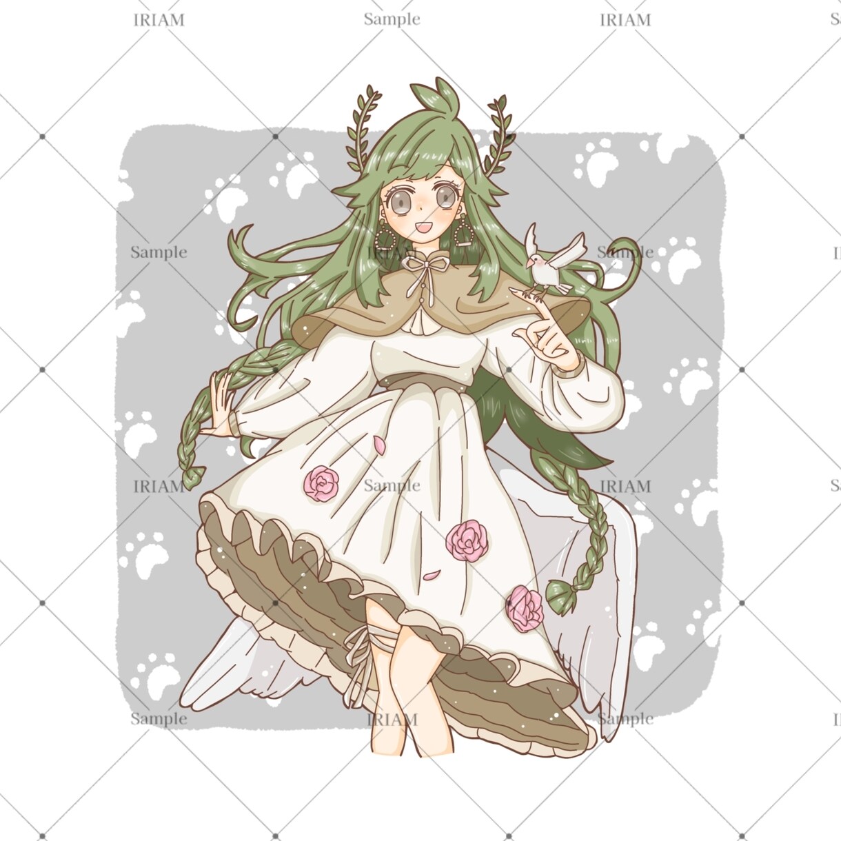 IRIAM立ち絵、ミニキャラ描きます IRIAMで使える立ち絵、ミニキャラ制作 イメージ1