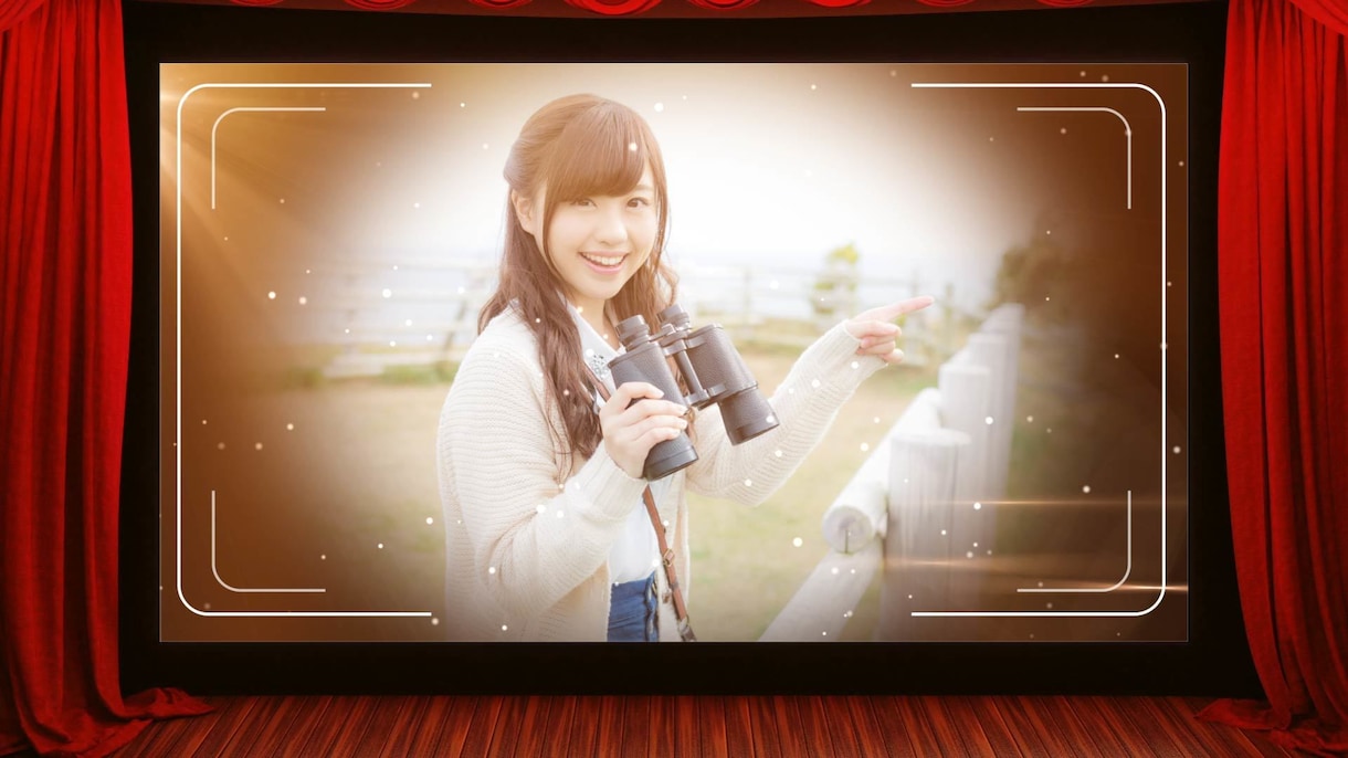 誕生日や記念日に感動のフォトムービーを作成します お祝いやプレゼントに! 写真とテキストを送るだけ 無料修正 イメージ1