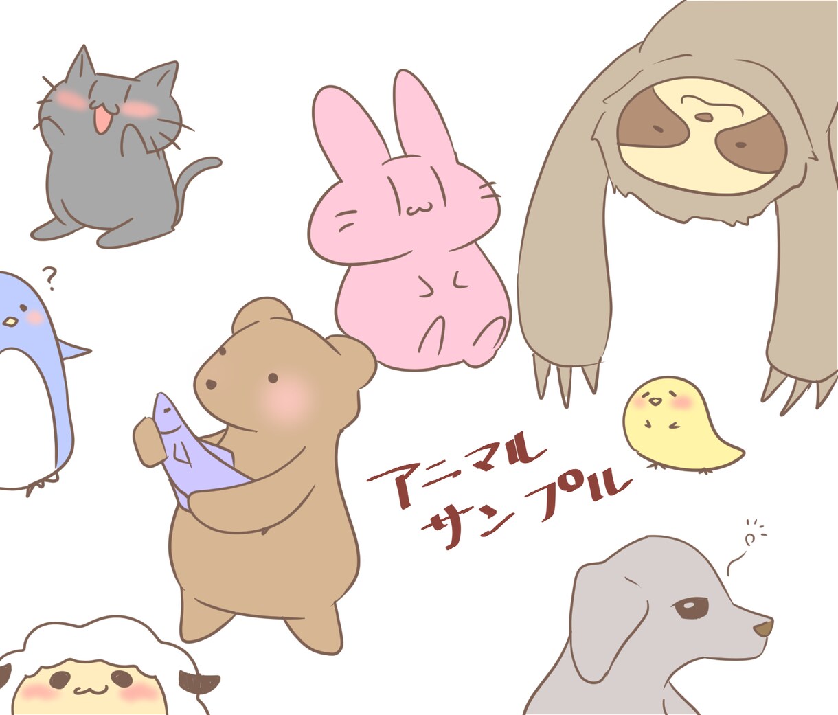 オリジナルキャラクター、一緒に作りあげます あなただけのキャラクターを一緒につくりませんか？ イメージ9