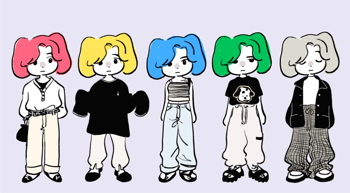 アイコンから1枚絵まで様々な雰囲気で作成します クールなものから優しい雰囲気のものまでなんでもござれです！ イメージ6