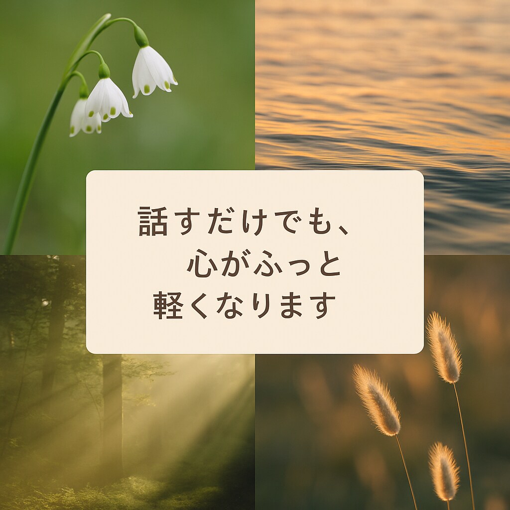 あなただけの魅力を一緒に再発掘します 自分の良さを再確認しませんか。 イメージ1