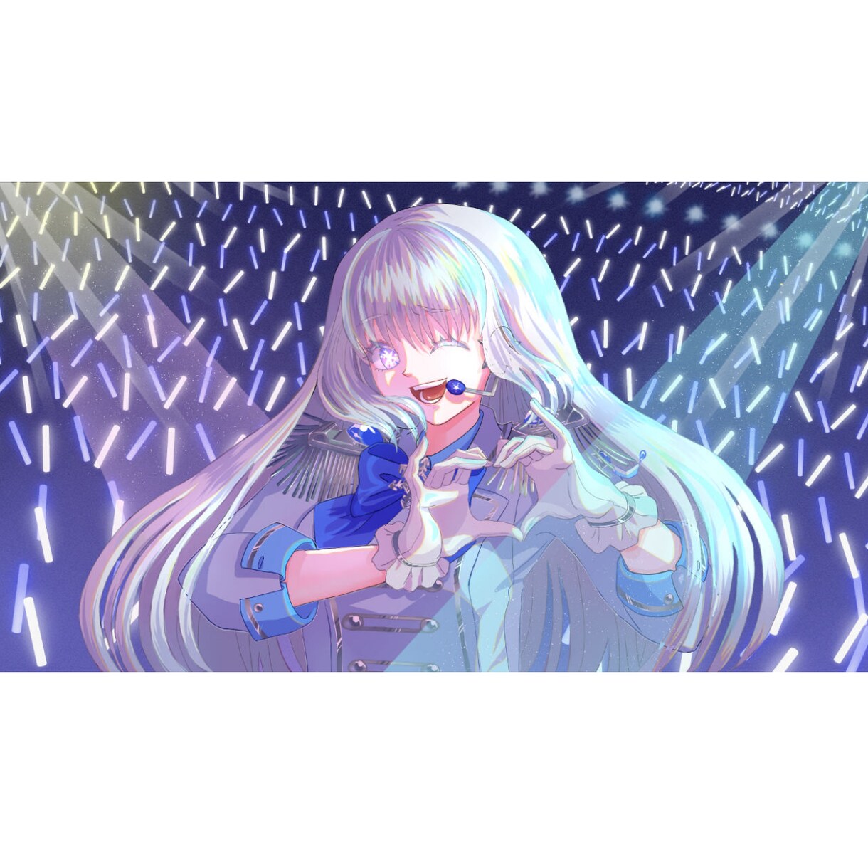 記念日、パネル開けイラスト制作します 記念日、イベント、IRIAMパネル開けイラスト イメージ9