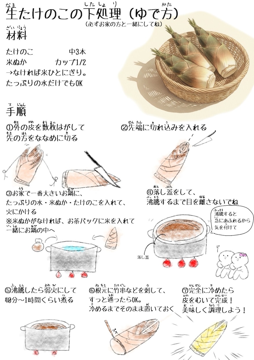 お料理教室で使うレシピの作成承ります 教室のコンセプトに合わせてデザインします イメージ1
